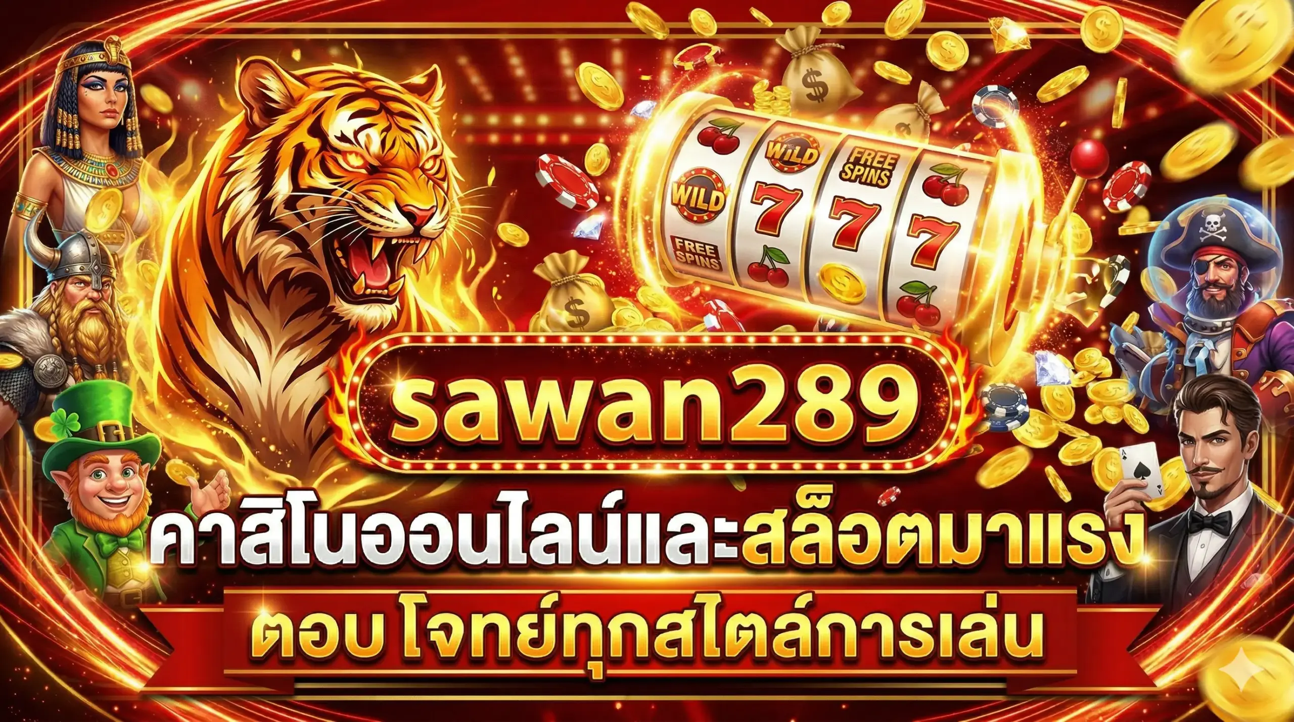 sawan289 รวมเกมคาสิโนและสล็อตหลากหลายแนว ตอบโจทย์ทุกสไตล์การเล่น